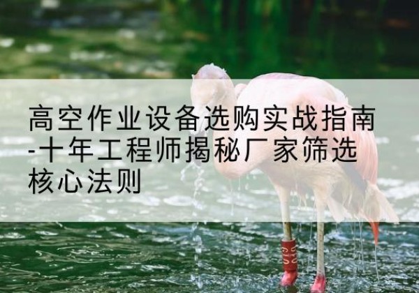 珙县剪叉式升降机厂家-高空作业设备选购实战指南-十年工程师揭秘厂家筛选核心法则